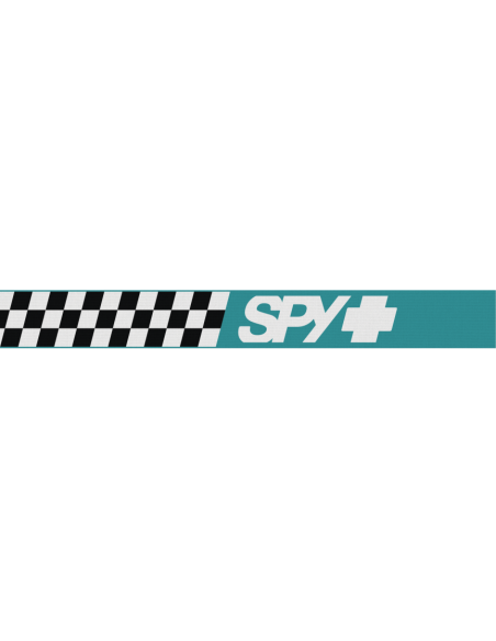 Woot Race Checkers Teal HD Smoke with Silver Spectra Mirror HD C