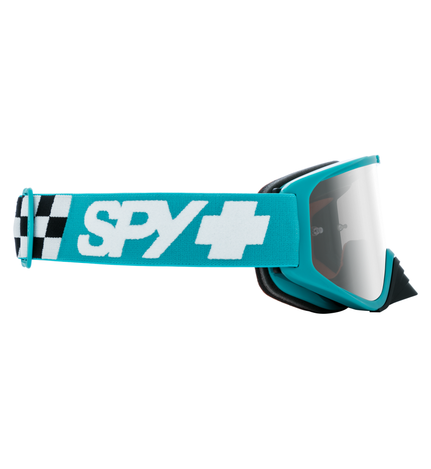 Woot Race Checkers Teal HD Smoke with Silver Spectra Mirror HD C