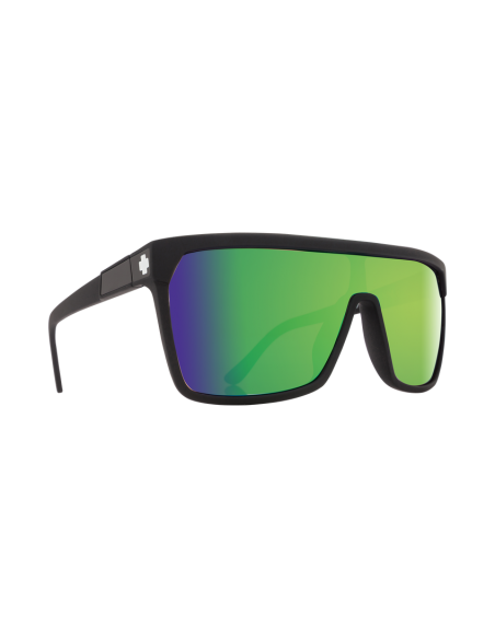 FLYNN MATTE BLACK – HAPPY BRONZE W/ GREEN SPECTRA