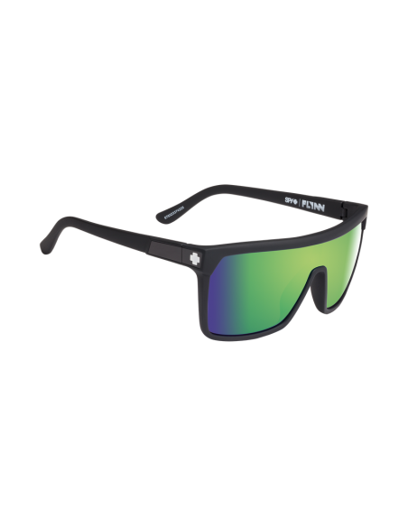 FLYNN MATTE BLACK – HAPPY BRONZE W/ GREEN SPECTRA