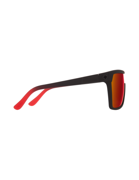 FLYNN SOFT MATTE BLACK/RED FADE – HAPPY GRAY GREEN W/RED FLASH