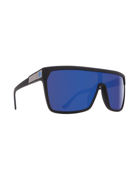 FLYNN SOFT MATTE BLACK – HAPPY BRONZE W/ DARK BLUE SPECTRA