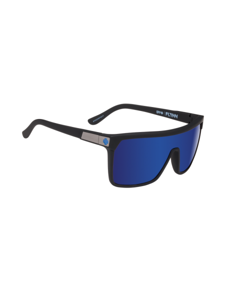 FLYNN SOFT MATTE BLACK – HAPPY BRONZE W/ DARK BLUE SPECTRA