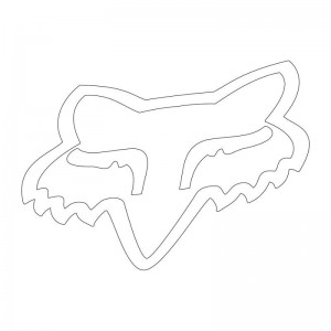 FOXHEAD TDC STICKER 28 INCH